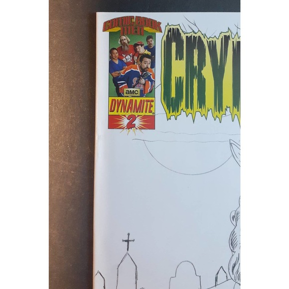 CryptoZodic Man #2 Rare HTF Sketch Variant (2013) Dynamite Comicbook Men - Picture 2 of 6